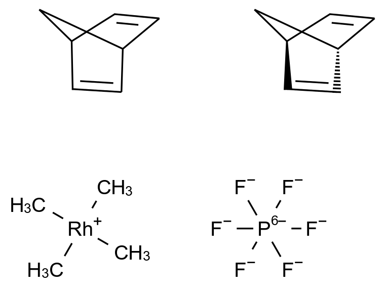Bis(norbornadiene)rhodium(I) hexafluorophosphate CAS 38816-56-7 chemical structure