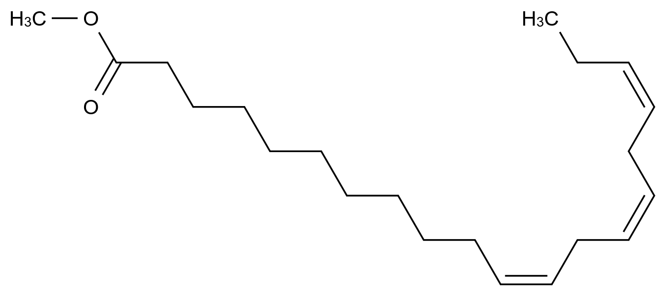 cis-11,14,17-Eicosatrienoic Acid Methyl Ester CAS 62472-96-2 chemical structure
