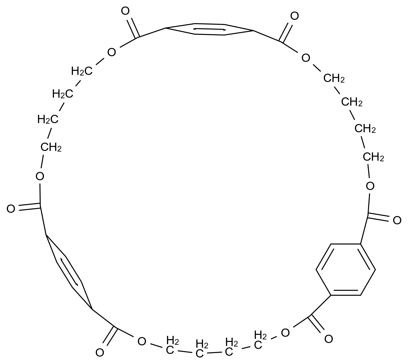  Cyclotris CAS 63440-94-8 结构式 Chemical Structure