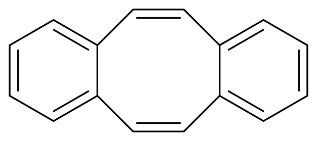  Dibenzo[a,e]cyclooctene CAS 262-89-5 结构式 Chemical Structure