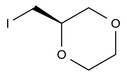  (R)-2-(Odomethyl)-1,4-dioxane CAS 934346-61-9 结构式 Chemical Structure