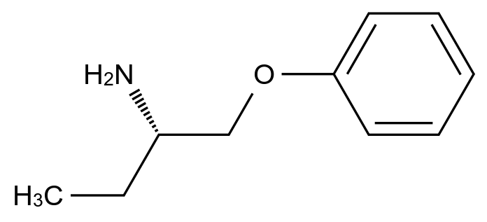  (S)-1-Phenoxybutan-2-amine CAS 223606-07-3 结构式 Chemical Structure