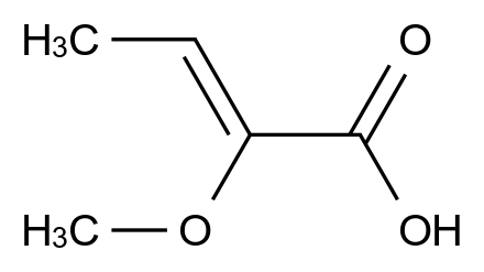 (Z)-2-methoxybut-2-enoic acid CAS 88126-31-2 chemical structure