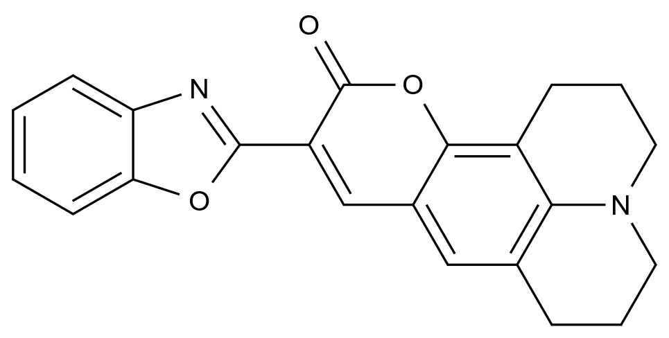 CAS No.:87331-47-3,10-(Benzo[d]oxazol-2-yl)-2,3,6,7-tetrahydro-1H-pyrano[2,3-f]pyrido[3,2,1-ij]quinolin-11(5H)-one