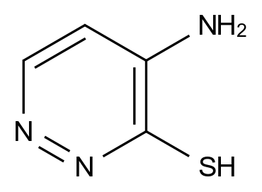  4-Aminopyridazine-3-thiol CAS 55271-45-9 结构式 Chemical Structure