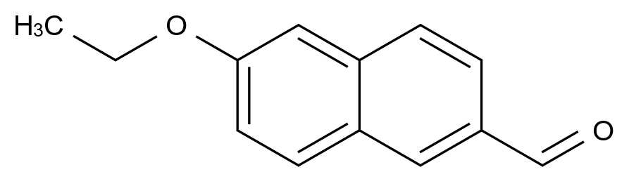  6-Ethoxy-2-naphthaldehyde CAS 757230-55-0 结构式 Chemical Structure