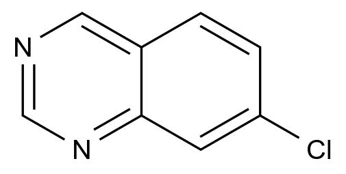  7-Chloroquinazoline CAS 7556-99-2 结构式 Chemical Structure