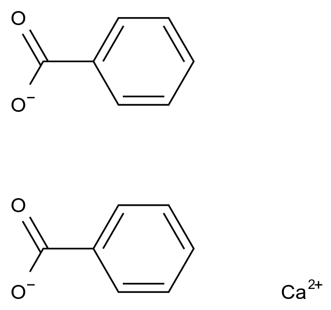 Benzoic acid, calcium salt (2:1) CAS 2090-05-3 chemical structure