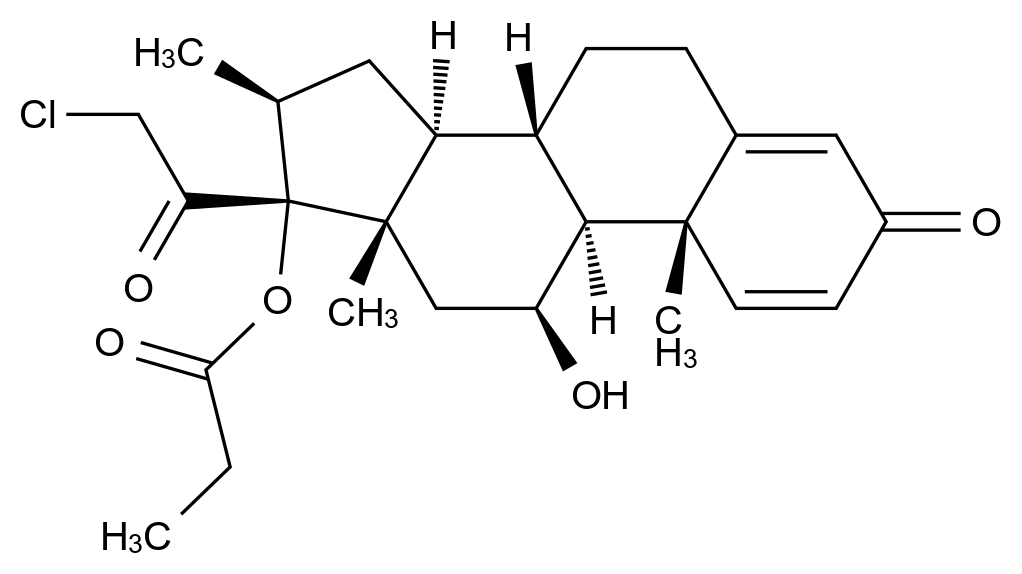 CAS No.:95796-50-2,Clobetasol Propionate Impurity(21-氯-16β-甲基-17-(1-氧代丙氧基)怀孕-1,4-二烯-3,20-二酮)