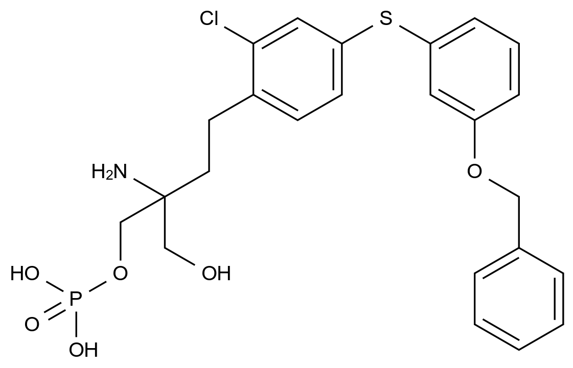  KRP-203 Monophosphate CAS 749262-82-6 结构式 Chemical Structure