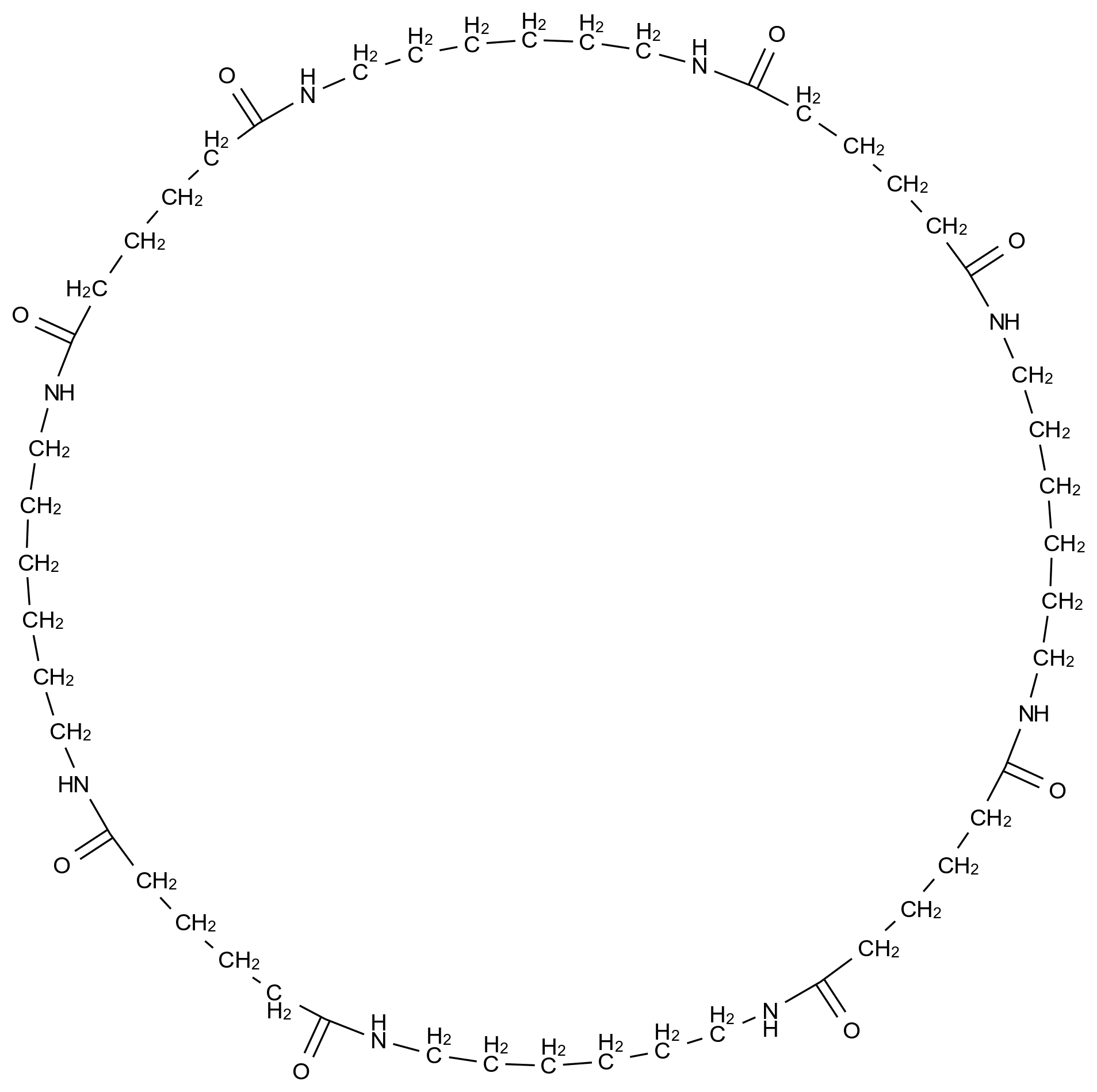 PA-66 Tetramer CAS 4266-65-3 chemical structure