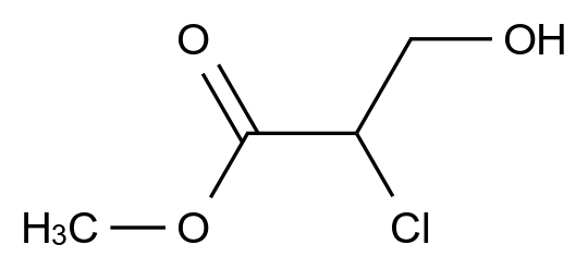 2-氯-3-羟基丙酸甲酯 2-Chloro-3-hydroxypropionic acid methyl ester
98070-39-4
Methyl 2-chloro-3-hydroxypropionate CAS 98070-39-4 结构式 Chemical Structure