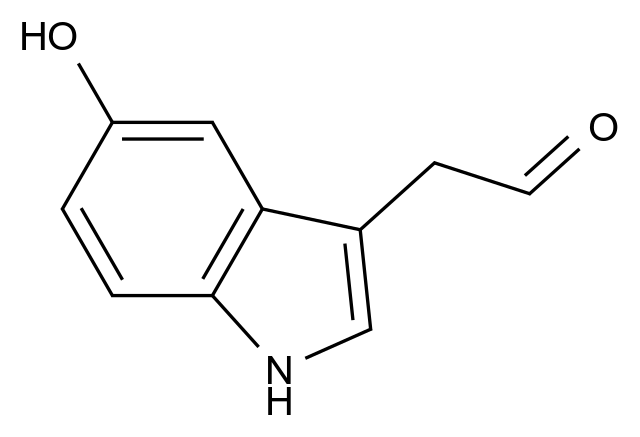 CAS No.:1892-21-3,5-Hydroxyindole-3-acetaldehyde