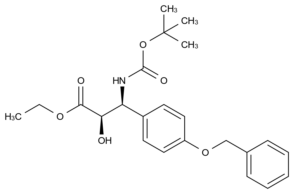 CAS No.:382596-26-1,(αR,βS)-β-[[(1,1-Dimethylethoxy)carbonyl]amino]-α-hydroxy-4-(phenylmethoxy)-benzenepropanoic Acid Ethyl Ester