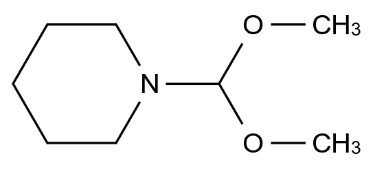 1-(Dimethoxymethyl)piperidine CAS 5211-86-9 chemical structure