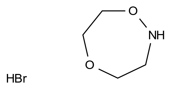 1,5,2-二恶氮杂烷氢溴酸盐 1,5,2-Dioxazepane hydrobromide CAS 2138560-44-6 结构式 Chemical Structure