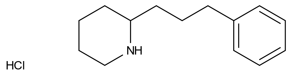 2-(3-phenylpropyl)piperidine hydrochloride CAS 856344-52-0 chemical structure