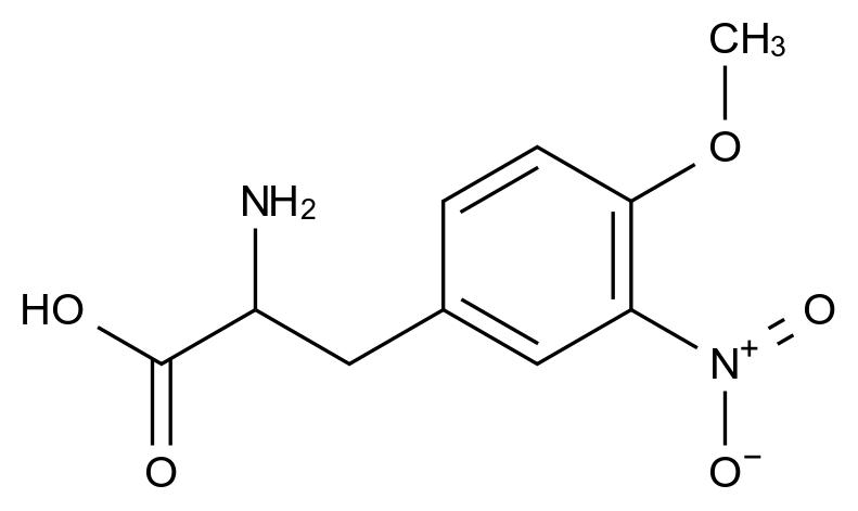 CAS No.:90899-87-9,2-Amino-3-(4-methoxy-3-nitrophenyl)propanoic acid