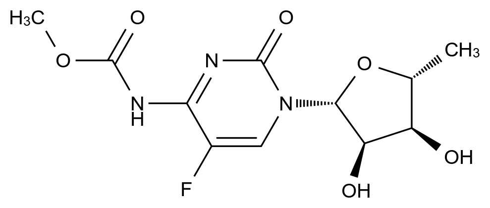 CAS No.:296248-49-2,5'-​deoxy-​5-​fluoro-​N-​(methoxycarbonyl)​-Cytidine