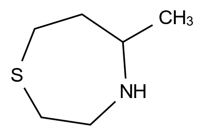 5-methyl-1,4-thiazepane CAS 7670-50-0 chemical structure
