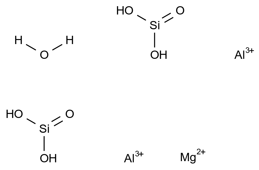 Almasilate CAS 71205-22-6 chemical structure
