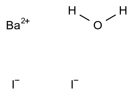 碘化钡x水合物 Barium iodide xhydrate CAS 85017-89-6 结构式 Chemical Structure