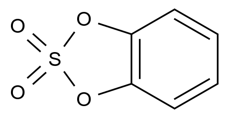  Benzo[d][1,3,2]dioxathiole 2,2-dioxide CAS 4074-55-9 结构式 Chemical Structure