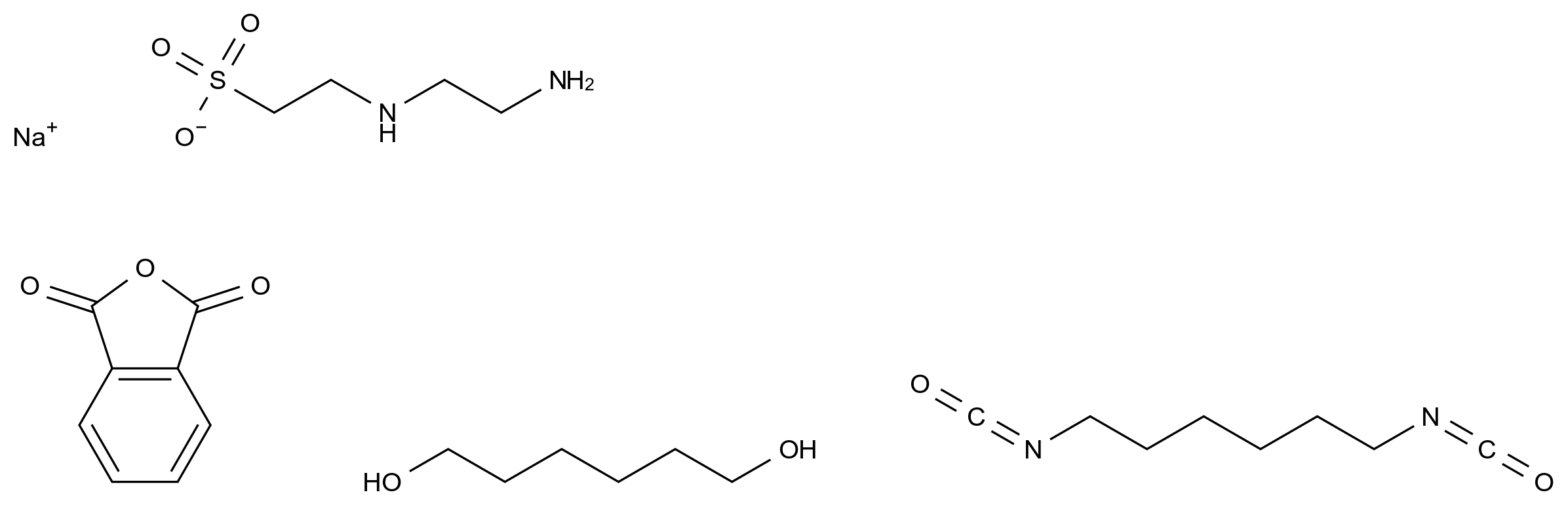 Ethanesulfonic acid, 2-[(2-aminoethyl)amino]-, sodium salt CAS 67815-77-4 结构式 Chemical Structure