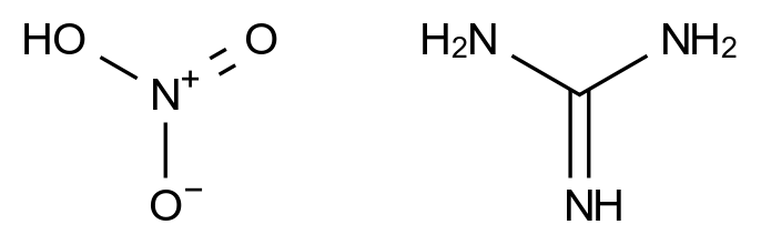  Guanidine Nitrate CAS 506-93-4 结构式 Chemical Structure