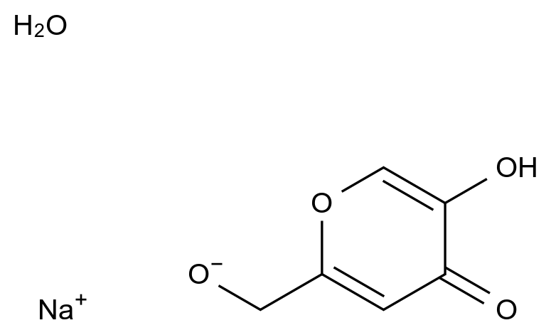 Kojic Acid Sodium Salt CAS 70145-54-9 chemical structure