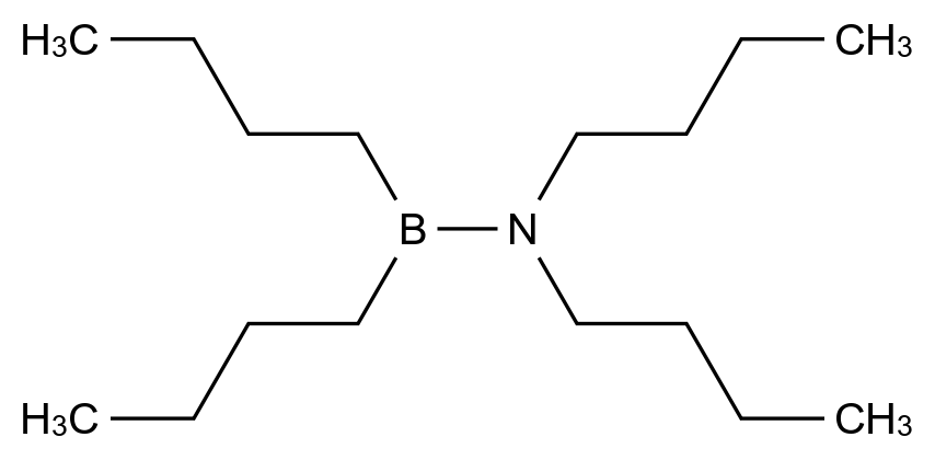 N,N,1,1-Tetrabutylboranamine CAS 4268-16-0 chemical structure