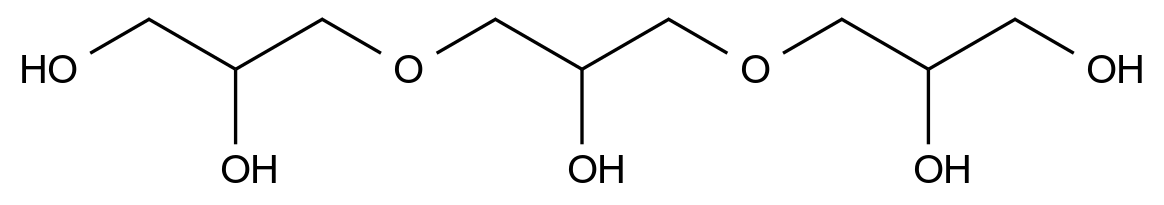  Triglycerol CAS 20411-31-8 结构式 Chemical Structure