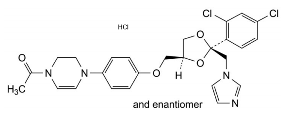 Ketoconazole EP Impurity A (and enantiomer) HCI