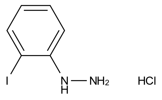  (2-Iodophenyl)hydrazine hydrochloride CAS 60481-34-7 结构式 Chemical Structure