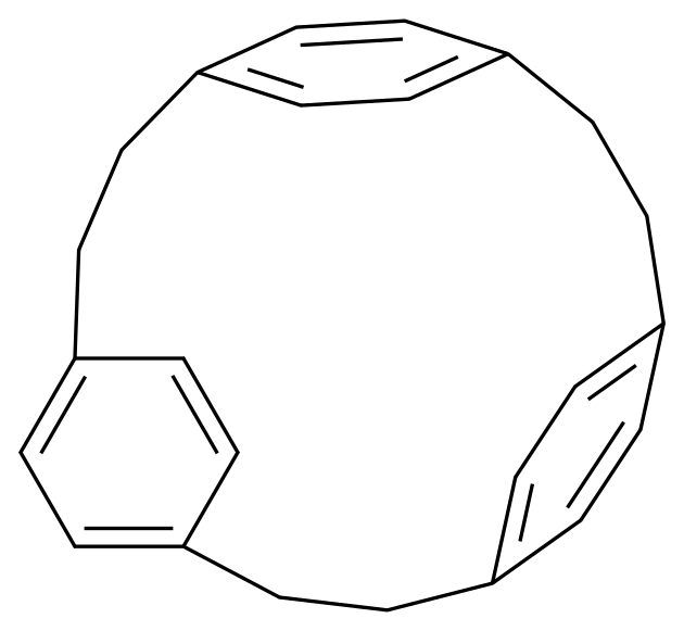 [2,2,2]-Paracyclophane CAS 283-80-7 chemical structure