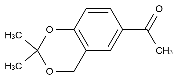 CAS No.:54030-34-1,1-(2,2-dimethyl-2,4-dihydro-1,3-benzodioxin-6-yl)ethan-1-one