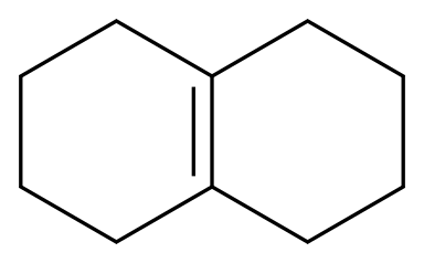 1,2,3,4,5,6,7,8-八氢萘 1,2,3,4,5,6,7,8-Octahydronaphthalene CAS 493-03-8 结构式 Chemical Structure