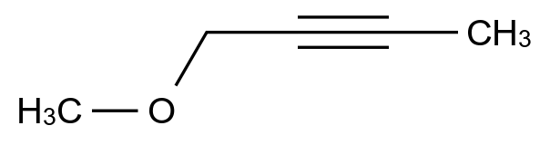 1-methoxybut-2-yne 1-methoxybut-2-yne CAS 2768-41-4 结构式 Chemical Structure