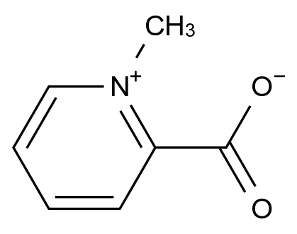 N-甲-2-吡啶甲酸 Homarine CAS 445-30-7 结构式 Chemical Structure
