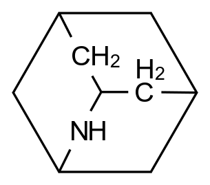 2-氮杂金刚烷 2-Azaadamantane CAS 768-41-2 结构式 Chemical Structure