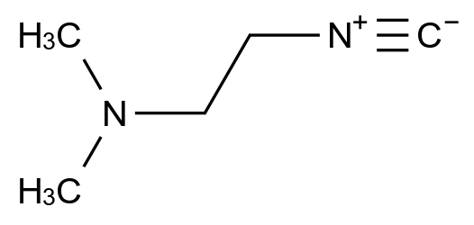  2-ISocyano-n,n-dimethylethanamine CAS 78375-49-2 结构式 Chemical Structure