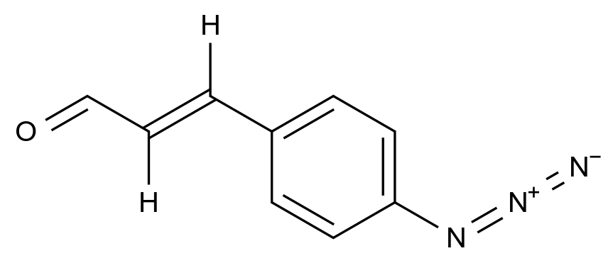 CAS No.:22736-78-3,4-Azidocinnamaldehyde
