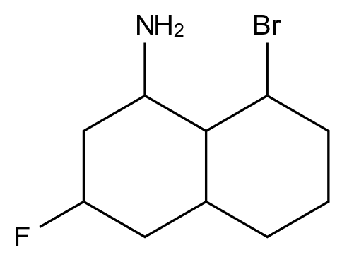  8-bromo-3-fluoro-naphthalen-1-amine CAS 2387597-86-4 结构式 Chemical Structure
