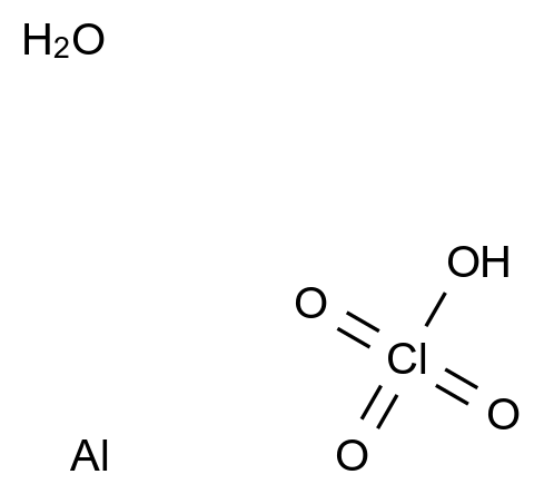  Aluminum perchlorate nonahydrate CAS 81029-06-3 结构式 Chemical Structure