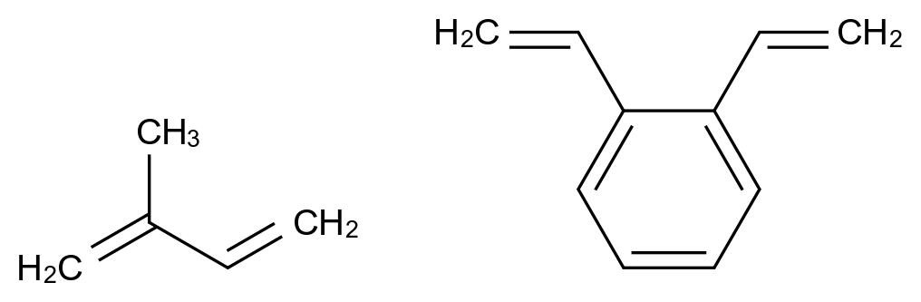  Benzene, diethenyl-, polymer with 2-methyl-1,3-butadiene CAS 61020-03-9 结构式 Chemical Structure