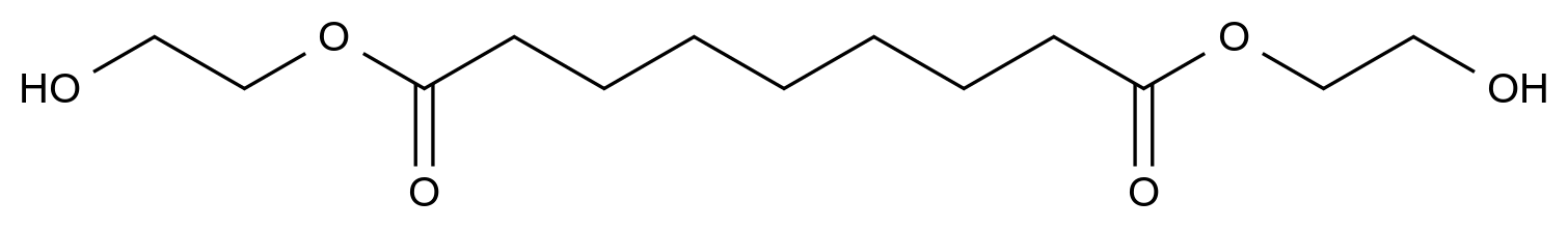  Bis(2-hydroxyethyl)azelate CAS 29602-44-6 结构式 Chemical Structure