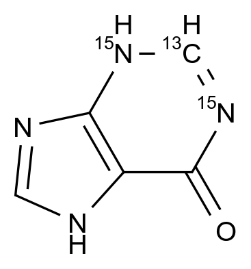 CAS No.:244769-71-9,次黄嘌呤-13C,15N2