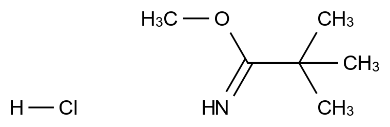 Methyl pivalimidate hydrochloride CAS 68283-70-5 chemical structure
