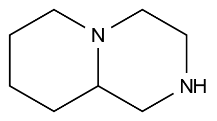 八氢-2H-吡啶并[1,2-a]吡嗪 Octahydro-2H-pyrido[1,2-a]pyrazine CAS 4430-75-5 结构式 Chemical Structure