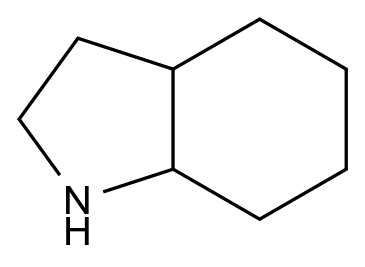 八氢-1H-吲哚 Octahydro-1H-indole CAS 4375-14-8 结构式 Chemical Structure